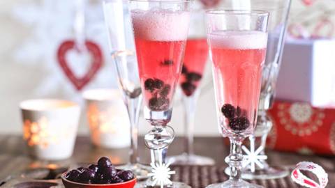 Blueberry Champagne