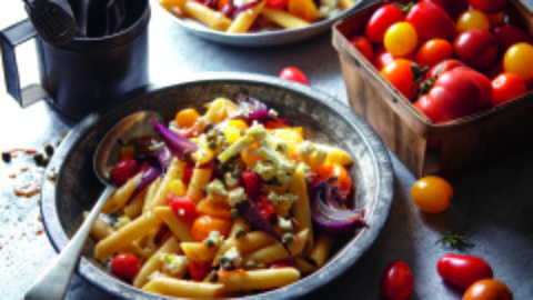 Penne Pasta with Roasted Cherry Tomatoes