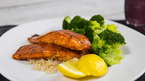 Peggy’s Soy Salmon with Rice