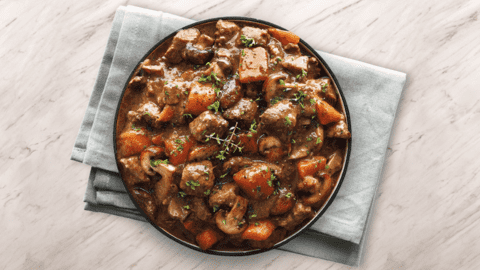 Hearty Beef Steak and Guinness Stew