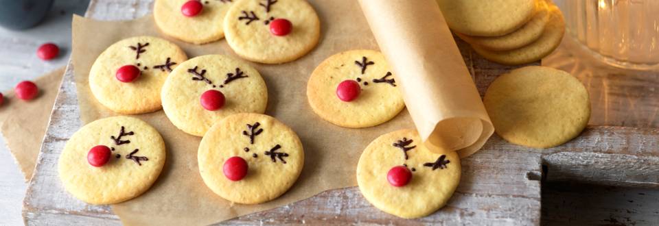 Rudolf Red Nose Cookies