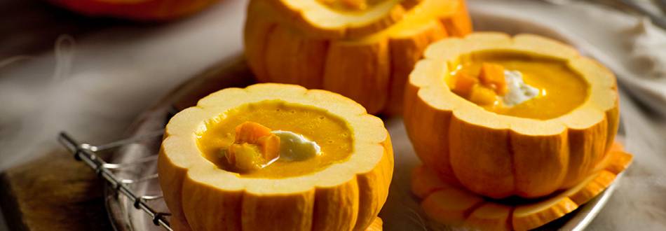 Pumpkin and ginger soup